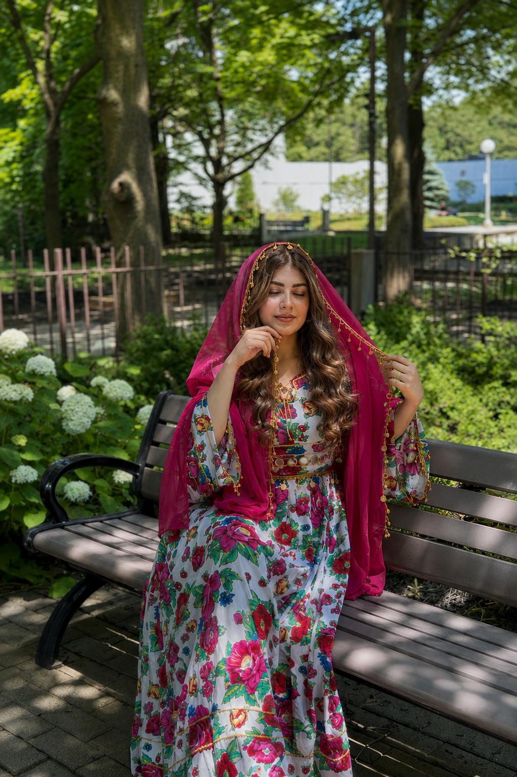 The Gul-e-Bahar Afghan Dress Cotton