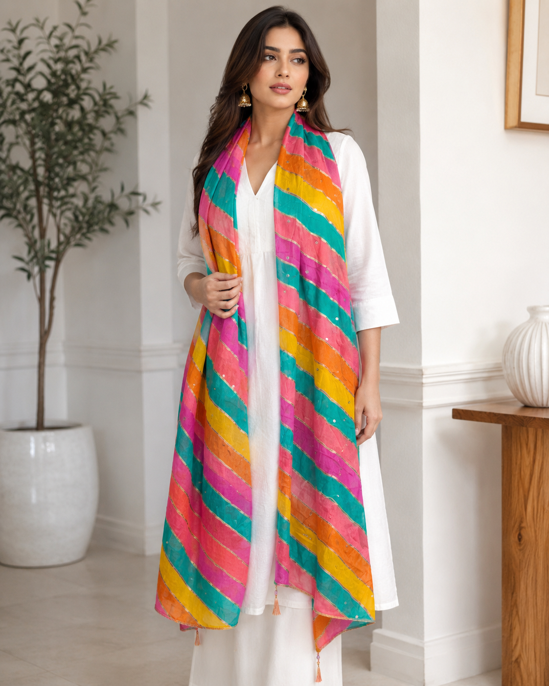 Shabnam Multicolor Scarf