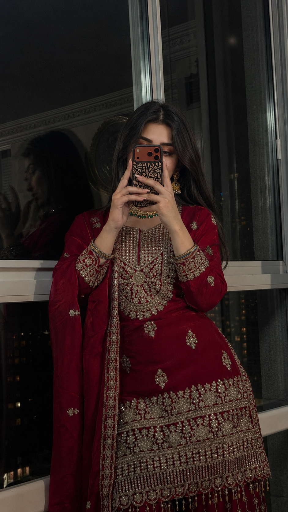 Marjan Embroidered Set
