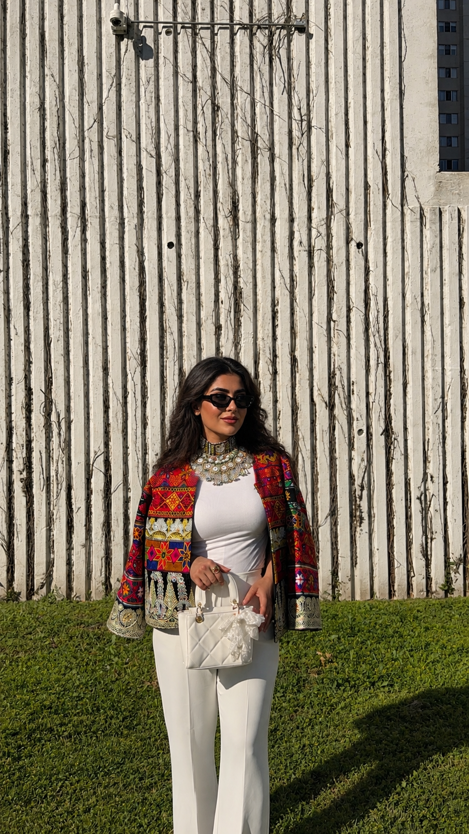 The Zohra Multicolor Afghan Jacket